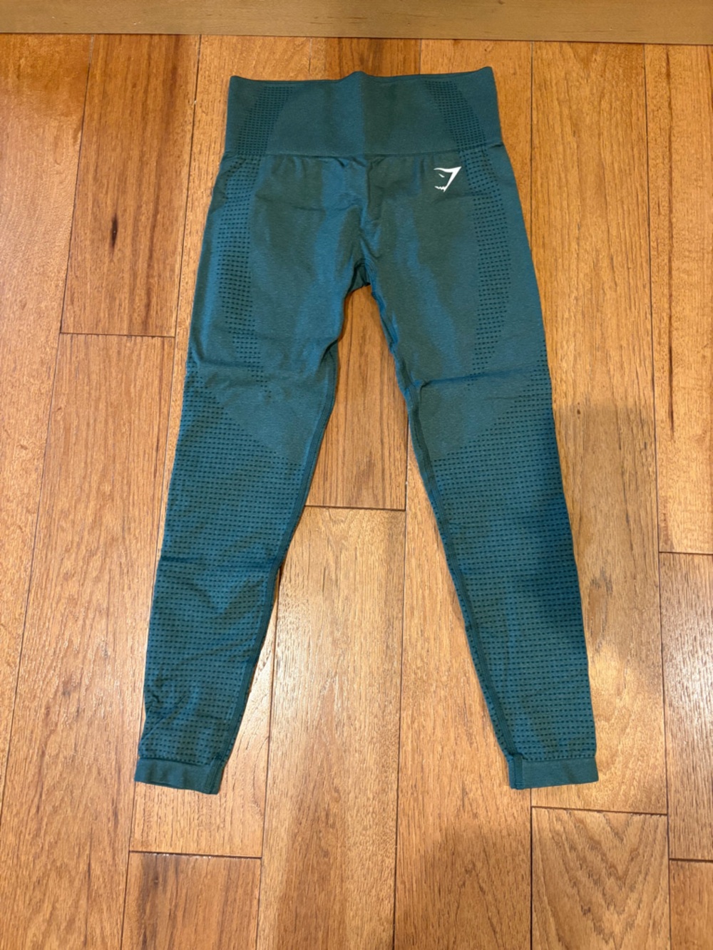 Gymshark Teal High-Waisted Seamless Leggings